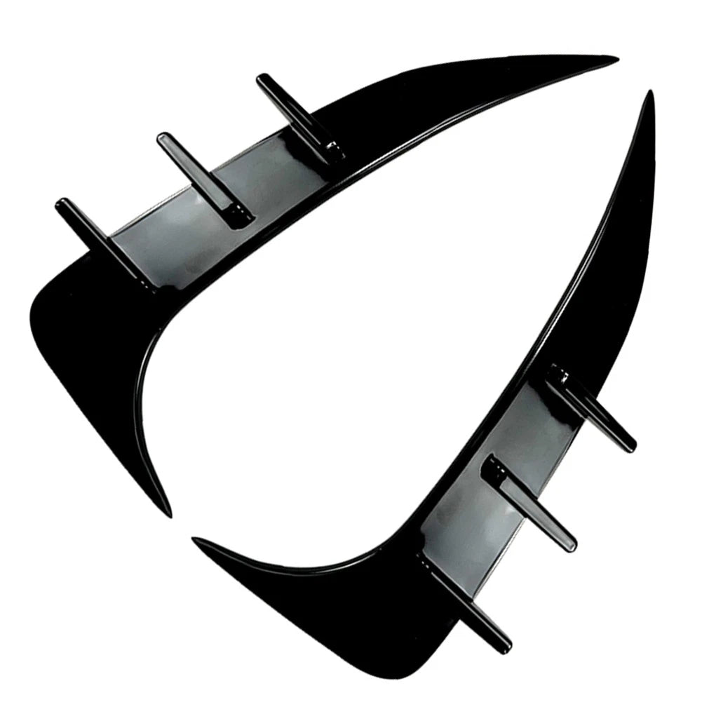 2pcs Black Rear Bumper Spoiler Side Wing Lip For BMW 2 Series F44 M Sport 20-23