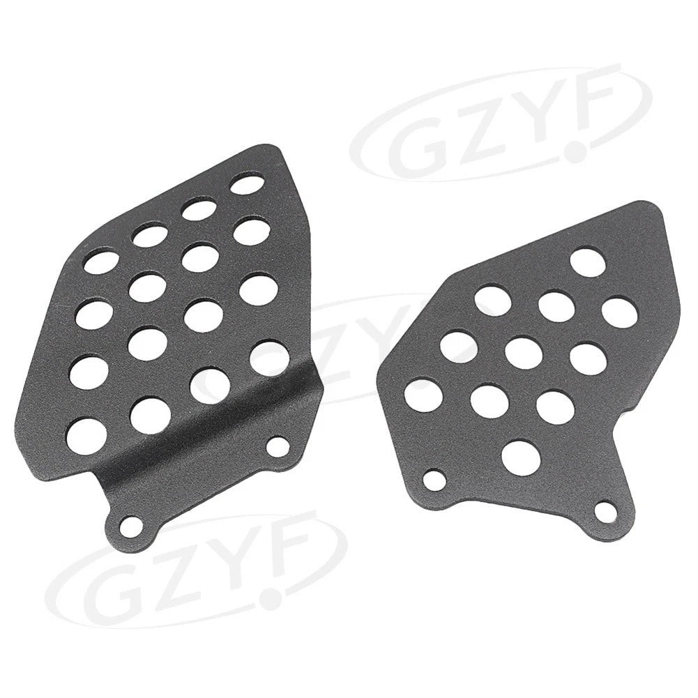 Front Rider Foot Pegs Footrest Bracket Black For Honda CBR600RR 2003 2004 - 2006