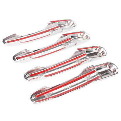 Door Handle Cover Trims Protect Chrome Fit Hyundai Accent 2006-2010 2007 Car ABS