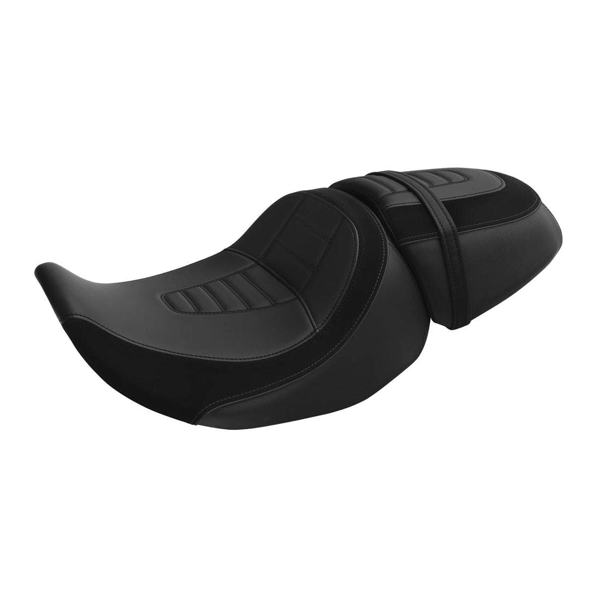 Black Driver & Passenger Seat Fit For Harley Touring Street Road Glide 2023-2024