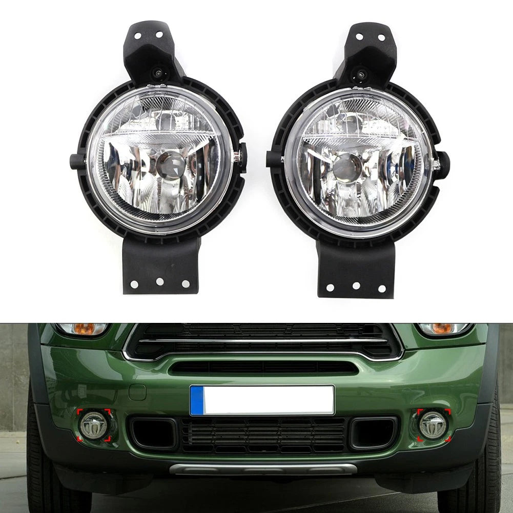 2x Fog & Daytime Running Light Lamp For BMW Mini Cooper Countryman Paceman 11-16
