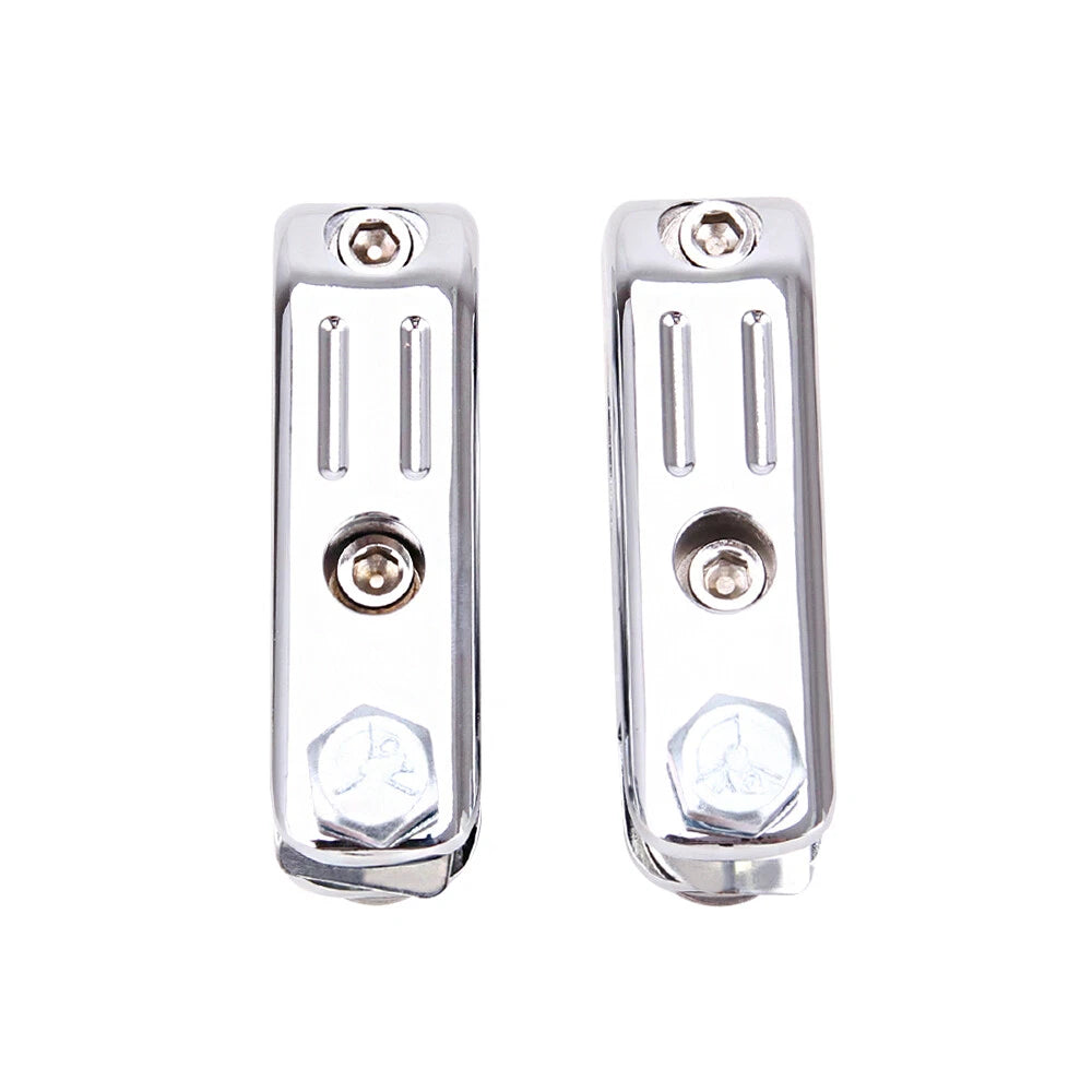 1-1/4" Highway Crash Bar Motorcycle Foot Pegs Pedals Mount Kit For Harley Chrome
