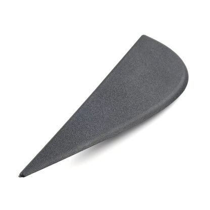 Door Side Mirror Triangle Flag Applique Left Black Fit Jeep Wrangler JK 2007-18
