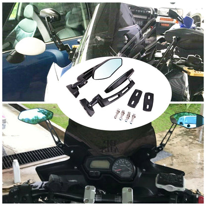 Motorcycle Race Rearview Mirrors for Yamaha YZF R6 R1 Honda CBR 600 Suzuki GSXR
