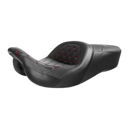 Rider Driver Passenger Seat Fit For Harley Electra Road Glide King 2009-Up 2010