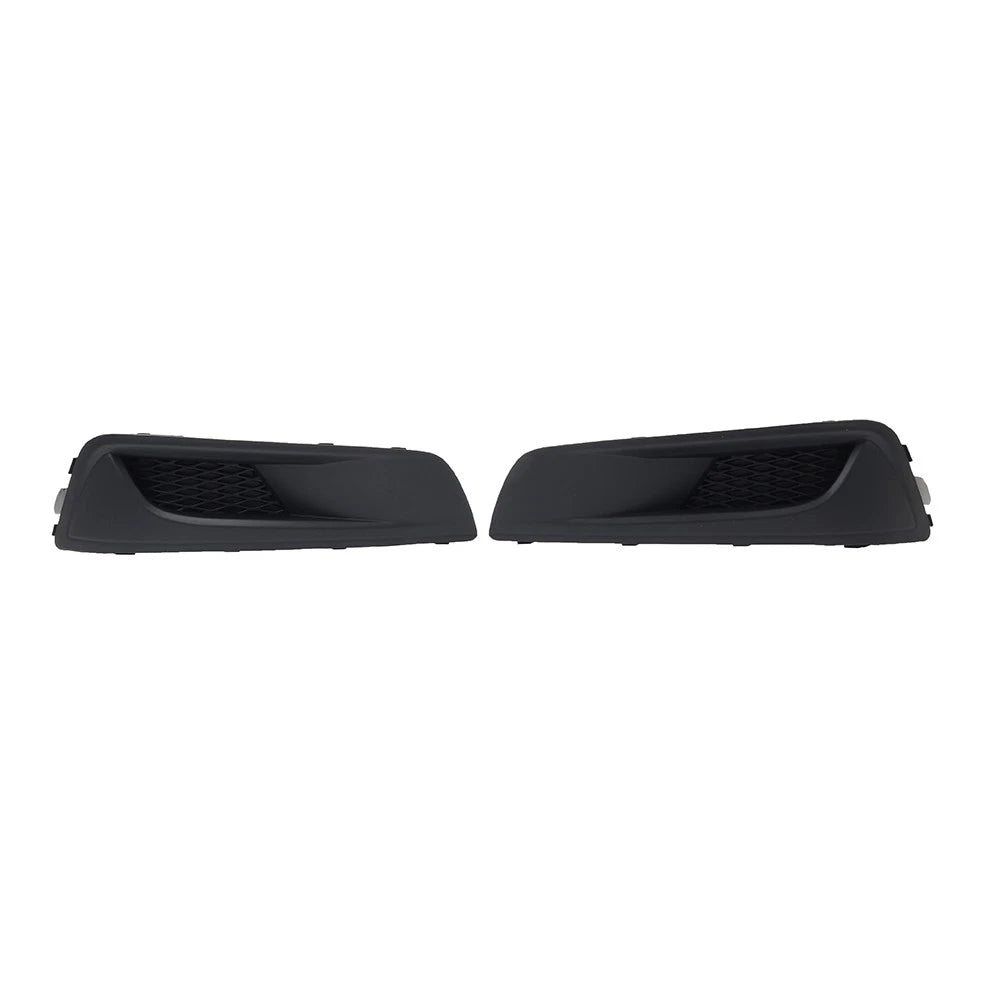 2pcs Front Bumper Fog Light Trim Bezel Cover Black For Subaru Legacy 2010-2012