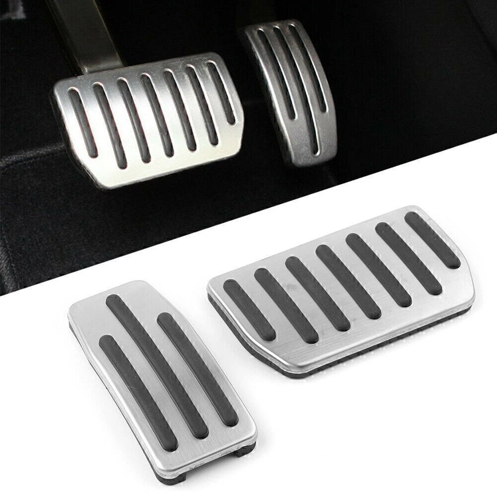 2pcs Brake Foot Rest Pedal Non-Slip Accelerator Pad Cover Fit Tesla Model S&X