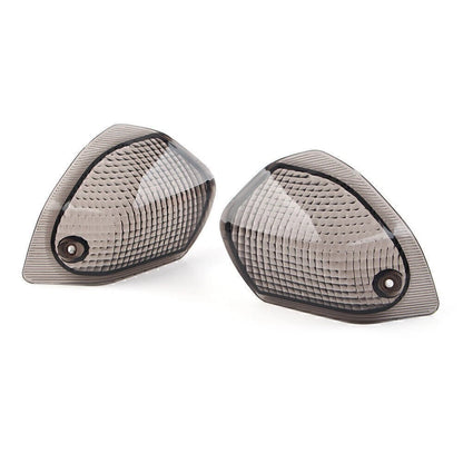 Rear Turn Signals Indicator Lens Smoke For KAWASAKI ZZR400 93-03 ZZR 600 93-08