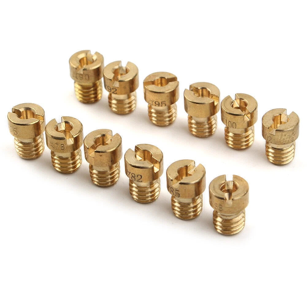 5mm Carburetor Carb Main Jets Replacement For #75-#102 Dellorto sha phbg 12pcs