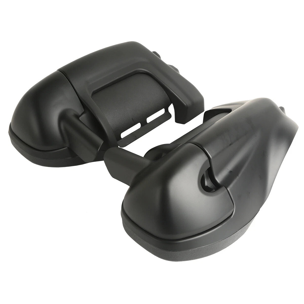 Matte Black Lower Vented Leg Fairings Glove Box For Harley Touring Models Glide