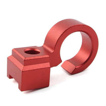 Red Front Break Hose Line Clamp Guide CNC Alloy For Suzuki DRZ400SM 2005-2022