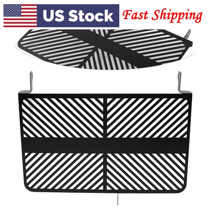 Black Radiator Grille Guard Cover Protective For Suzuki GSXS 750 2015-2022 2016
