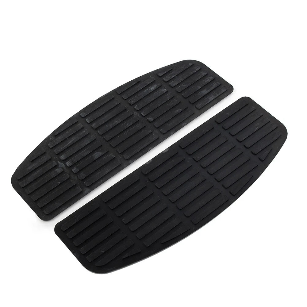 For Harley Touring Road King Driver Floorboard Footboards Pad Protector Rubber