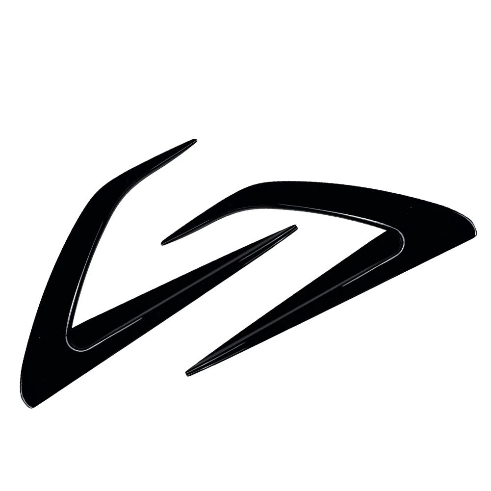 Glossy Black Front Bumper Side Air Vent Trims For Mazda MX-5 ND Miata 2016-2025
