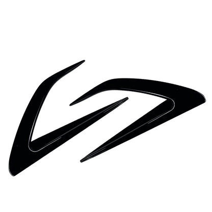 Glossy Black Front Bumper Side Air Vent Trims For Mazda MX-5 ND Miata 2016-2025