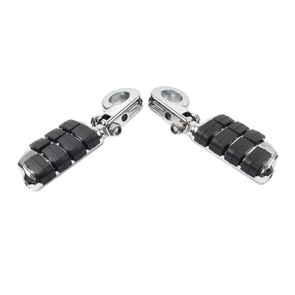 1-1/4" Highway Bar Footpeg Foot Pegs Mount For Harley Touring Road Street Glide