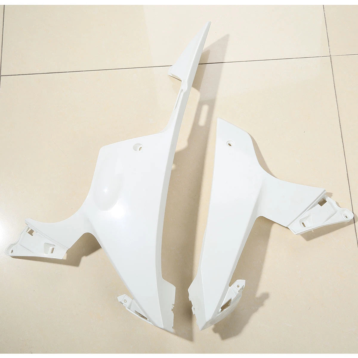 Unpainted Fairing Bodywork Kit &Upper Stay Bracket Fit For Honda CBR500R 2013-15