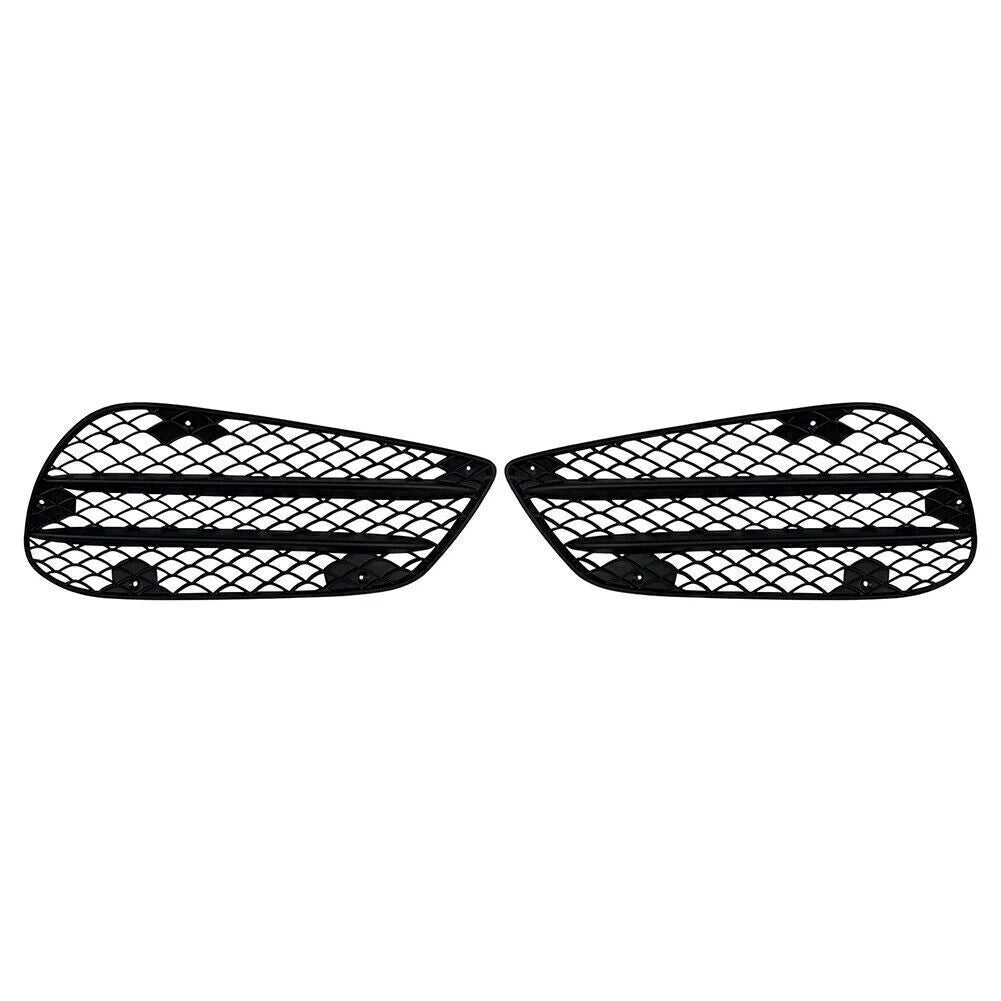 Fit Mercedes Benz E Class W212 2013-2015 Front Bumper Grill Fog Lamp Grille 2x