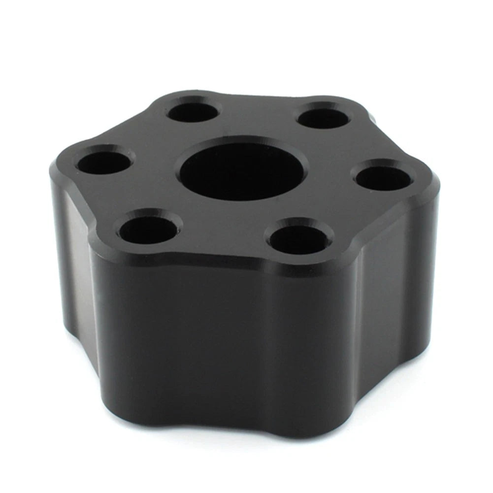 Black Solid Supercharger Coupler Isolator For Jaguar Land Rover 3.0L 2013-17