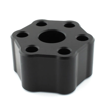 Black Solid Supercharger Coupler Isolator For Jaguar Land Rover 3.0L 2013-17