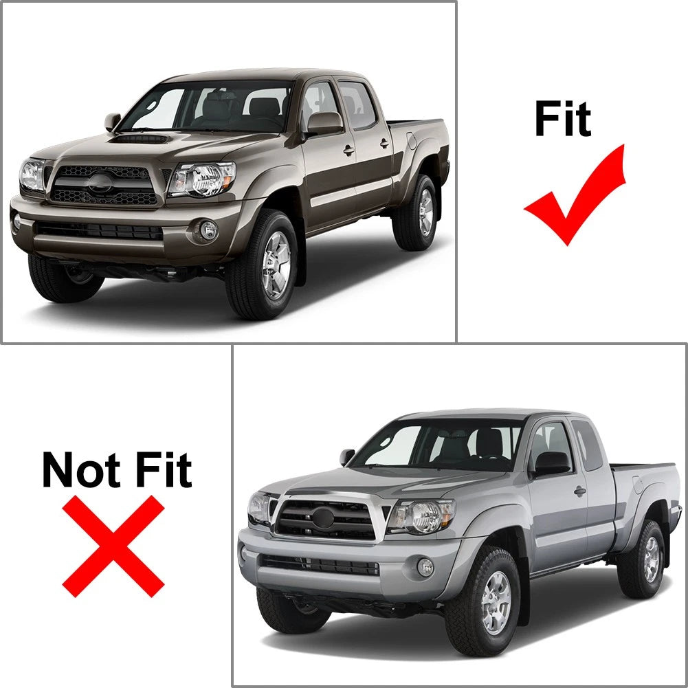 Outside Window Weatherstrip Trim Seal Belt For Toyota Tacoma Double Cab 2005-15