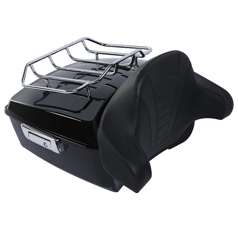 King Trunk Pad Mount Base Plate Fit For Harley Street Glide 2014-Up US