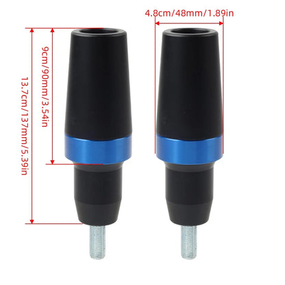 Frame Sliders Crash Protector For Yamaha YZF R7 YZFR7 YZF-R7 2021-2024 Black