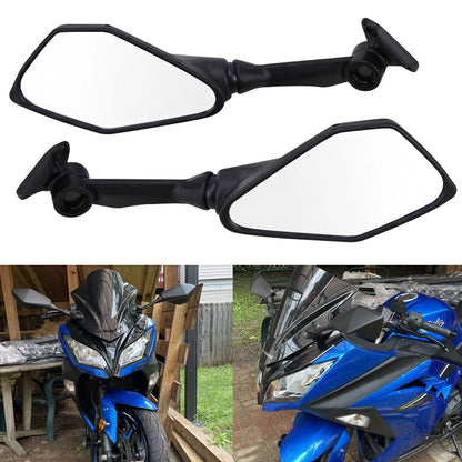 Motorcycle Rear View Mirrors For Kawasaki Ninja 400 EX400 2018 2019 2020 2021