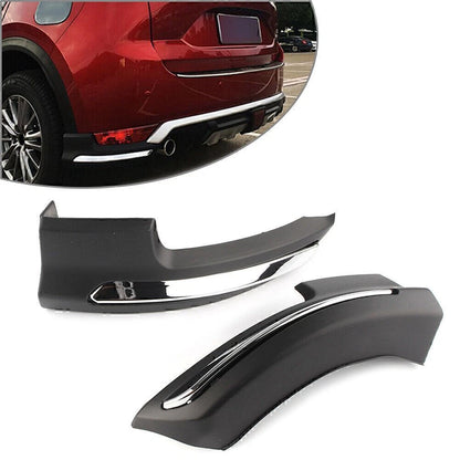 Rear Bumper Board Guard Skid Plate Bar Protector For Mazda CX-5 CX5 2017-2021