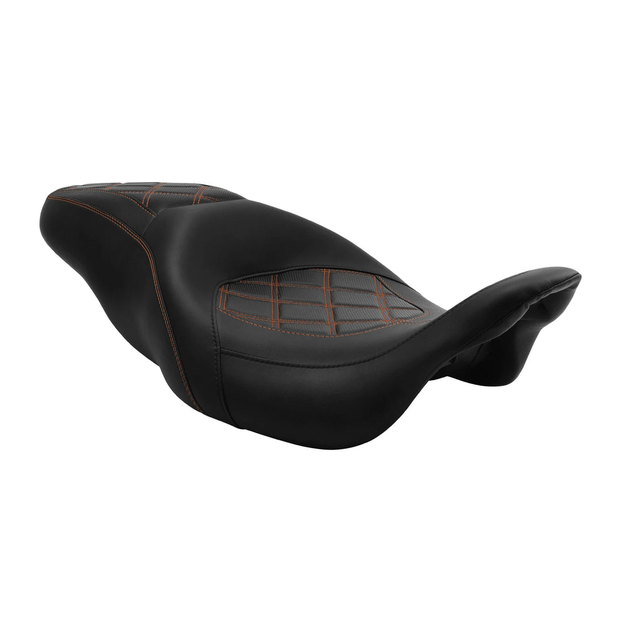 Rider Driver Passenger Seat For Harley Touring Road Glide King 09-23 Black+Brown