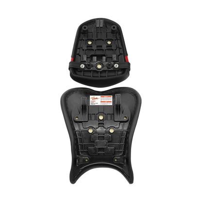 Black Orange Rider Driver & Passenger Seat Fit For Suzuki GSXR600 750 2006-07 US