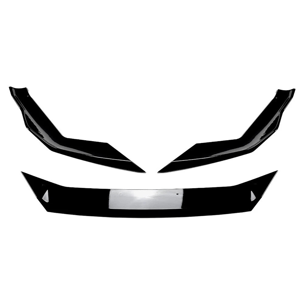 Front Bumper Splitter Spoiler Lip For BMW 5 Series M5 F90 LCI 2021-2024