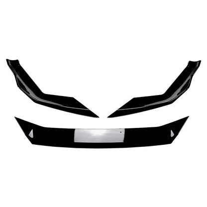 Front Bumper Splitter Spoiler Lip For BMW 5 Series M5 F90 LCI 2021-2024