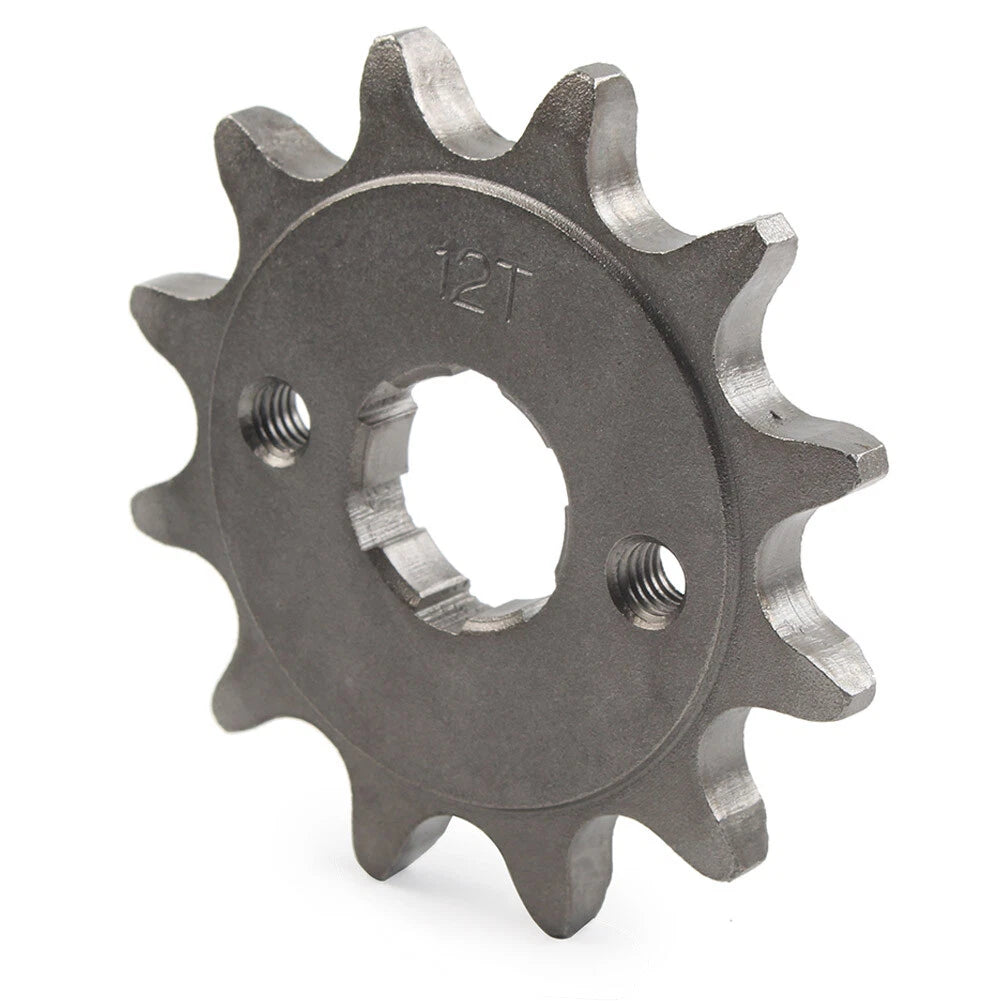 520-12T 20mm Chain Front Sprocket Cog Fit 125cc-250cc Dirt Pit Bike ATV Go Kart