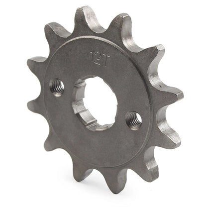 520-12T 20mm Chain Front Sprocket Cog Fit 125cc-250cc Dirt Pit Bike ATV Go Kart