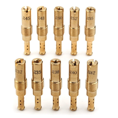10 Pcs Carburetor Pilot Slow Jet for PWK Mikuni OKO KOSO Carb #32-#55