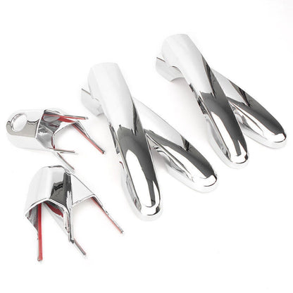 Door Handle Cover Trims Protect Chrome Fit Hyundai Accent 2006-2010 2007 Car ABS