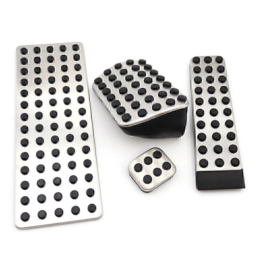 4Pcs Car Foot Pedal Pad Cover Kit For Mercedes-Benz E S SL SLK W124 CL CLK R  US