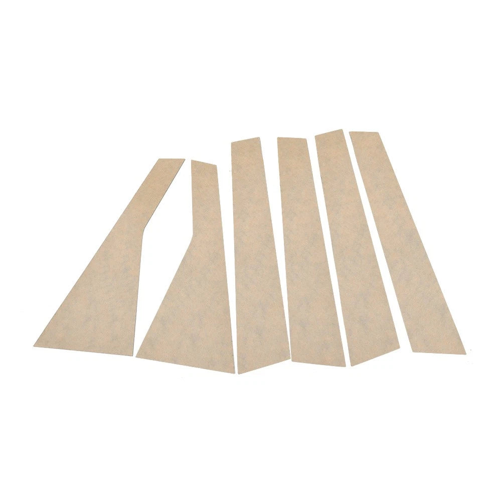 Pillar Post Set Door Window Cover Trim Kit For Nissan X-trail Rogue T33