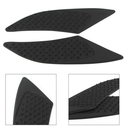 Pair Gas Tank Pad Traction Side Knee Fuel Grip Decal Fit YAMAHA YZF R6 2017-2018