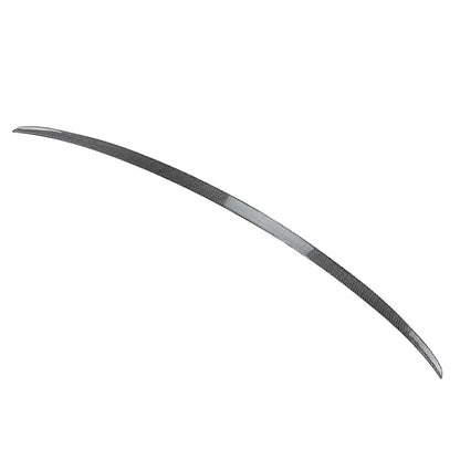 Carbon Look US Rear Trunk Lip Spoiler Wing For Audi A3 S3 RS3 4-Door Sedan 14-20