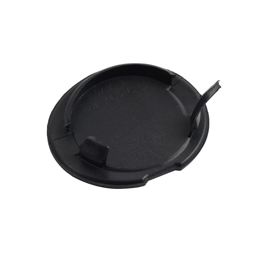 Unpainted Black Front Right Bumper Tow Hook Eye Cover For Ford Explorer 2011-15