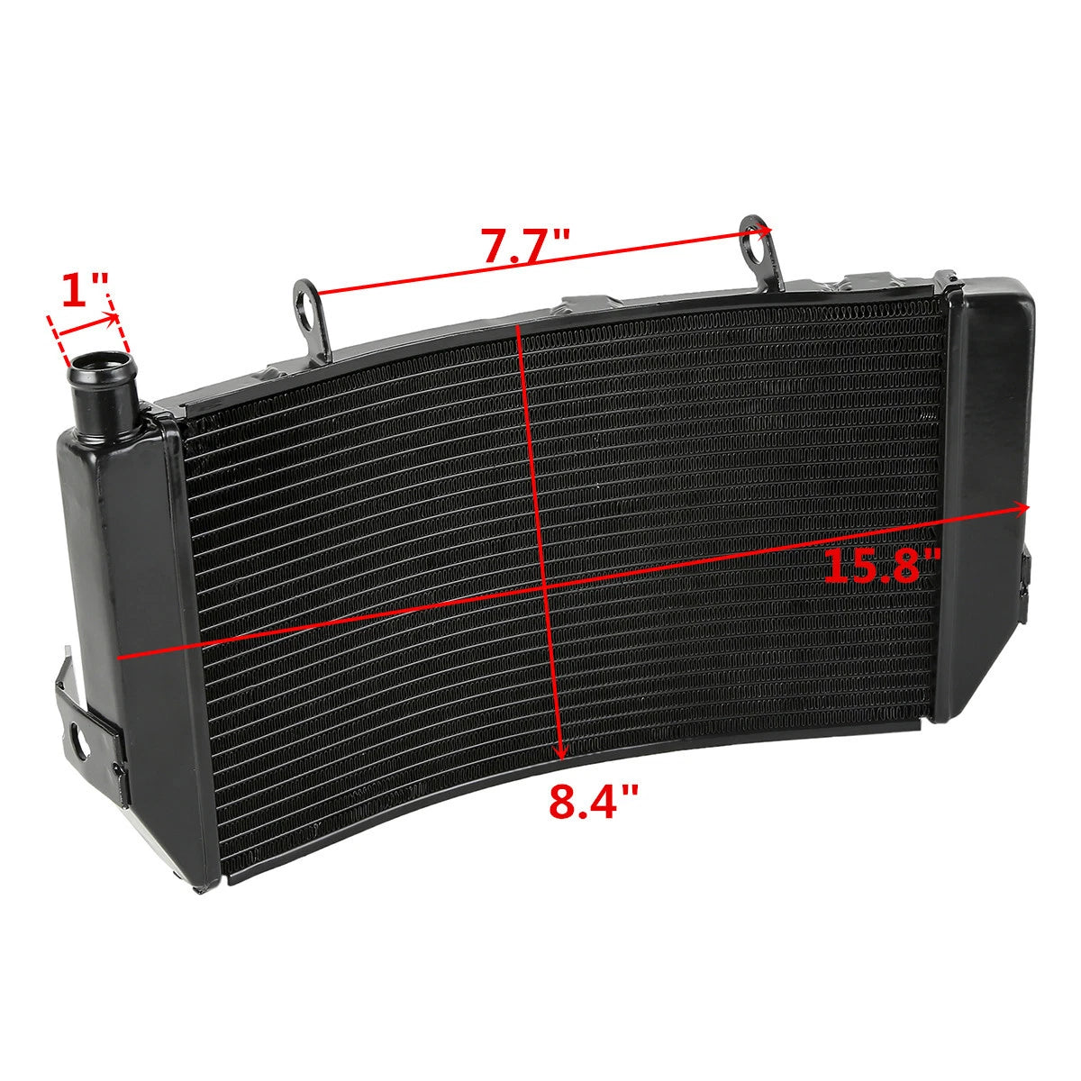 Engine Radiator Cooler Cooling Fit For Honda CBR600 CBR 600 F3 95-98 Aluminum