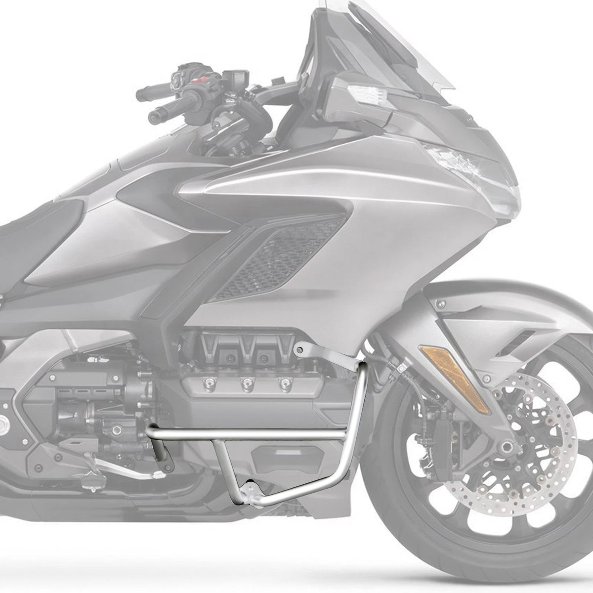 Chrome Engine Guards Highway Crash Bar Fit For Honda Goldwing GL1800 F6B 18-24