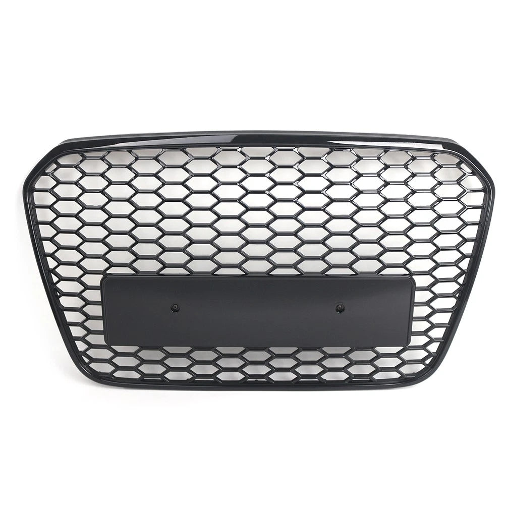 US Front Bumper Radiator Grille Mesh Grill For Audi A6 S6 C7 US EU2012-2015
