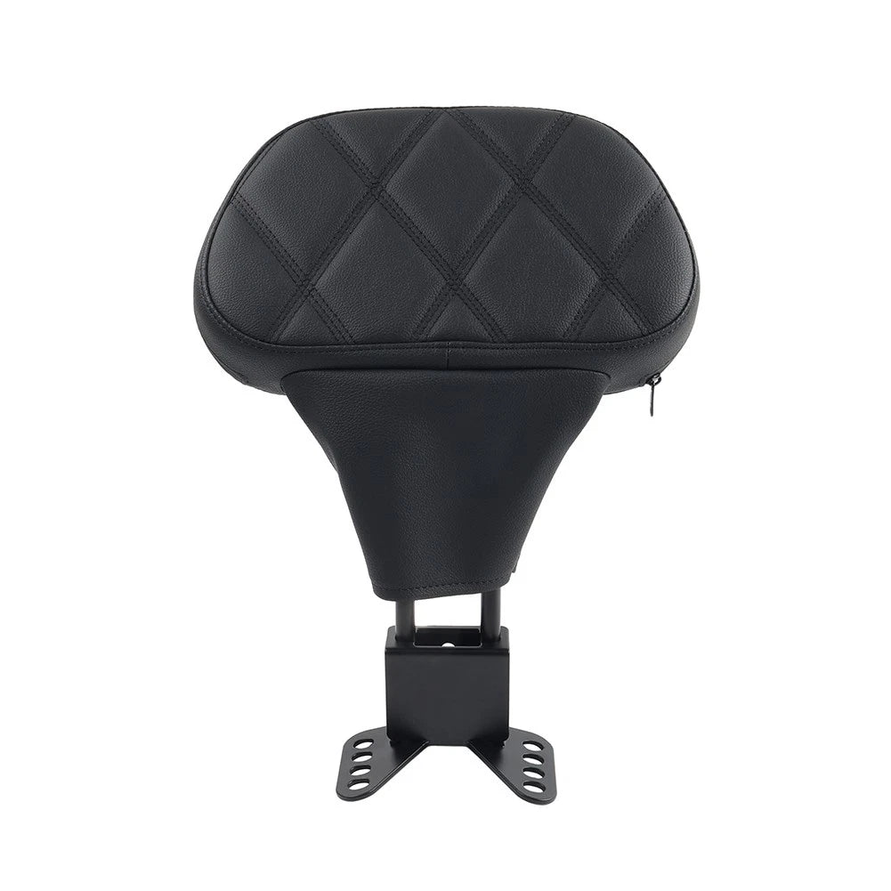 Adjustable Driver Rider Backrest Pad For Harley Street Glide Road King 1988-2008