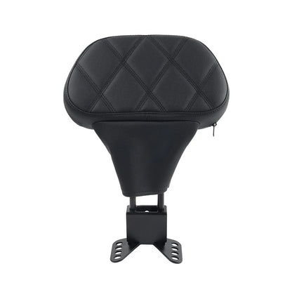 Adjustable Driver Rider Backrest Pad For Harley Street Glide Road King 1988-2008