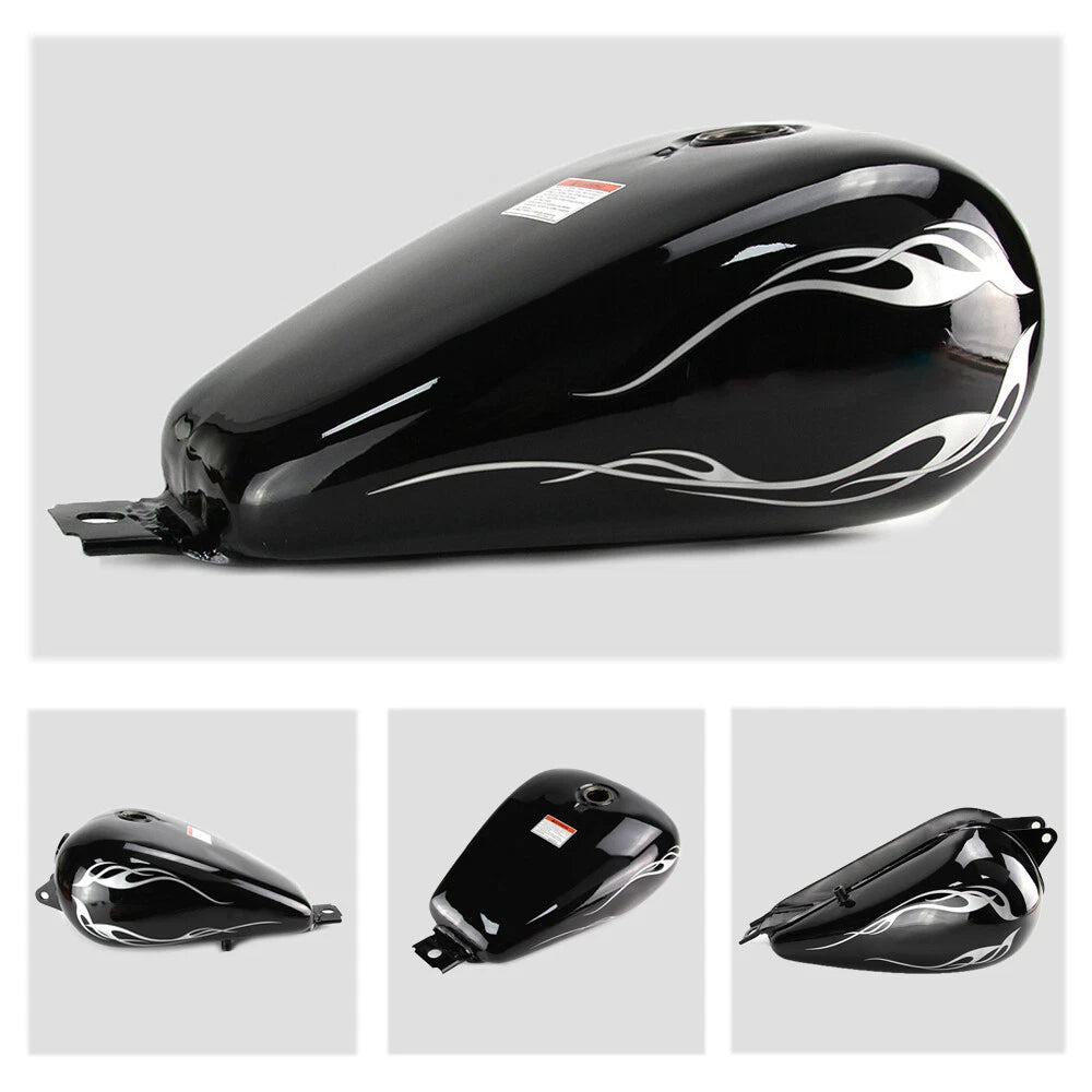 Glossy Black 3.4 Gallons Fuel Gas Tank For Honda CMX250 CMX 250 Rebel 1985-2016