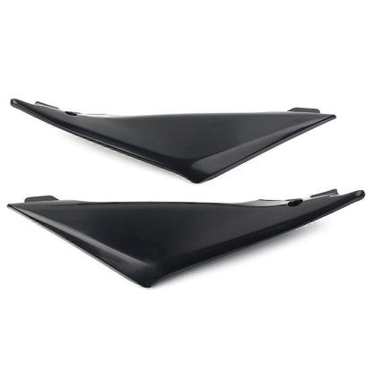 2x Gas Tank Side Cover Panel Fairing Pair For Suzuki GSXR 1000 2005 2006 Black