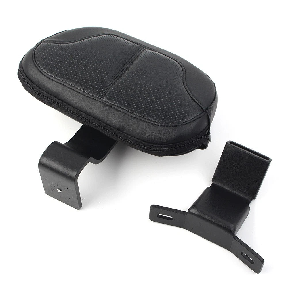 Front Rider Backrest Pad For Harley Touring CVO Road Electra Glide 09-Up US